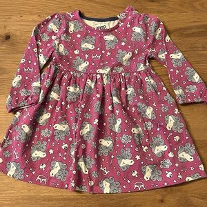 Kite 12-18 purple unicorn dress EUC (possibly nwot).